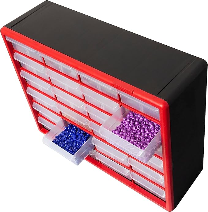 Akro-Mils 24-Drawer Plastic Drawer Storage Cabinet