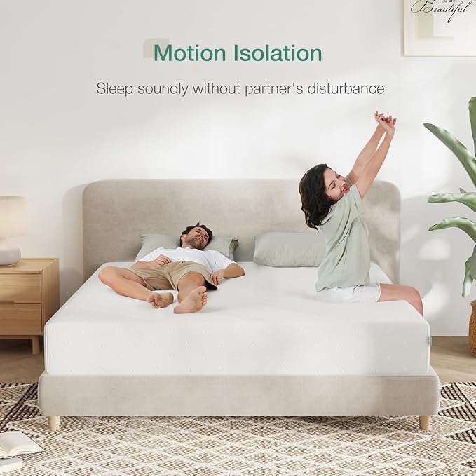 Novilla King Mattress, 12 Inch King Memory Foam Mattress for Pressure Relief & Comfort Sleep, Removable Washable Cover,CertiPUR-US Certified Plush