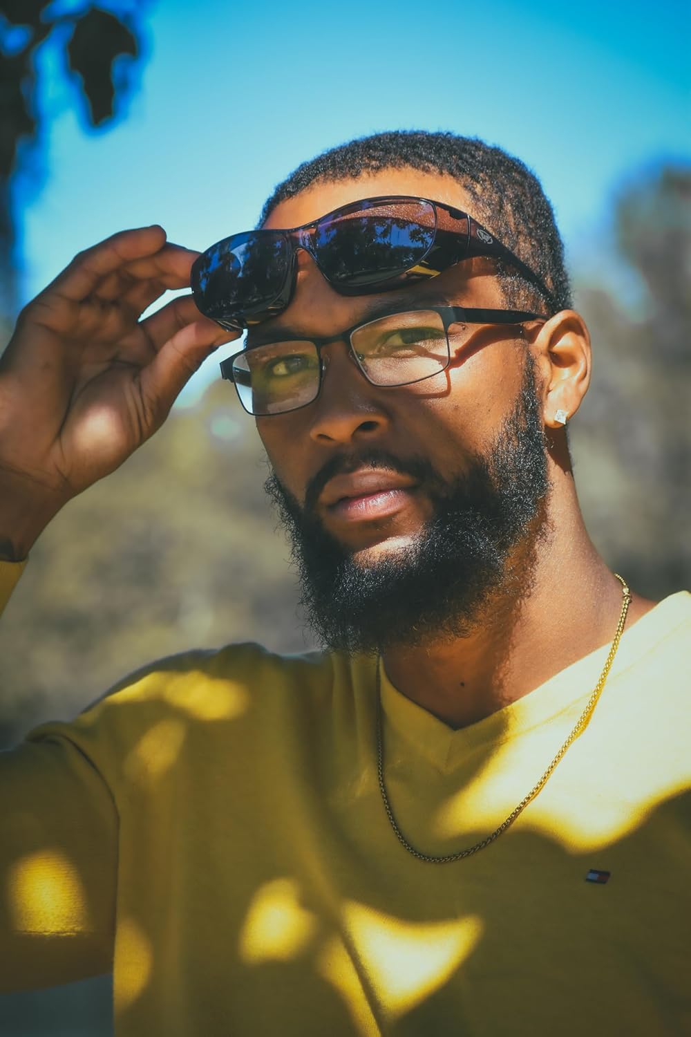 Safety Glasses - Global Vision Eyewear Oversite Series, Impact-Resistant & Stylish