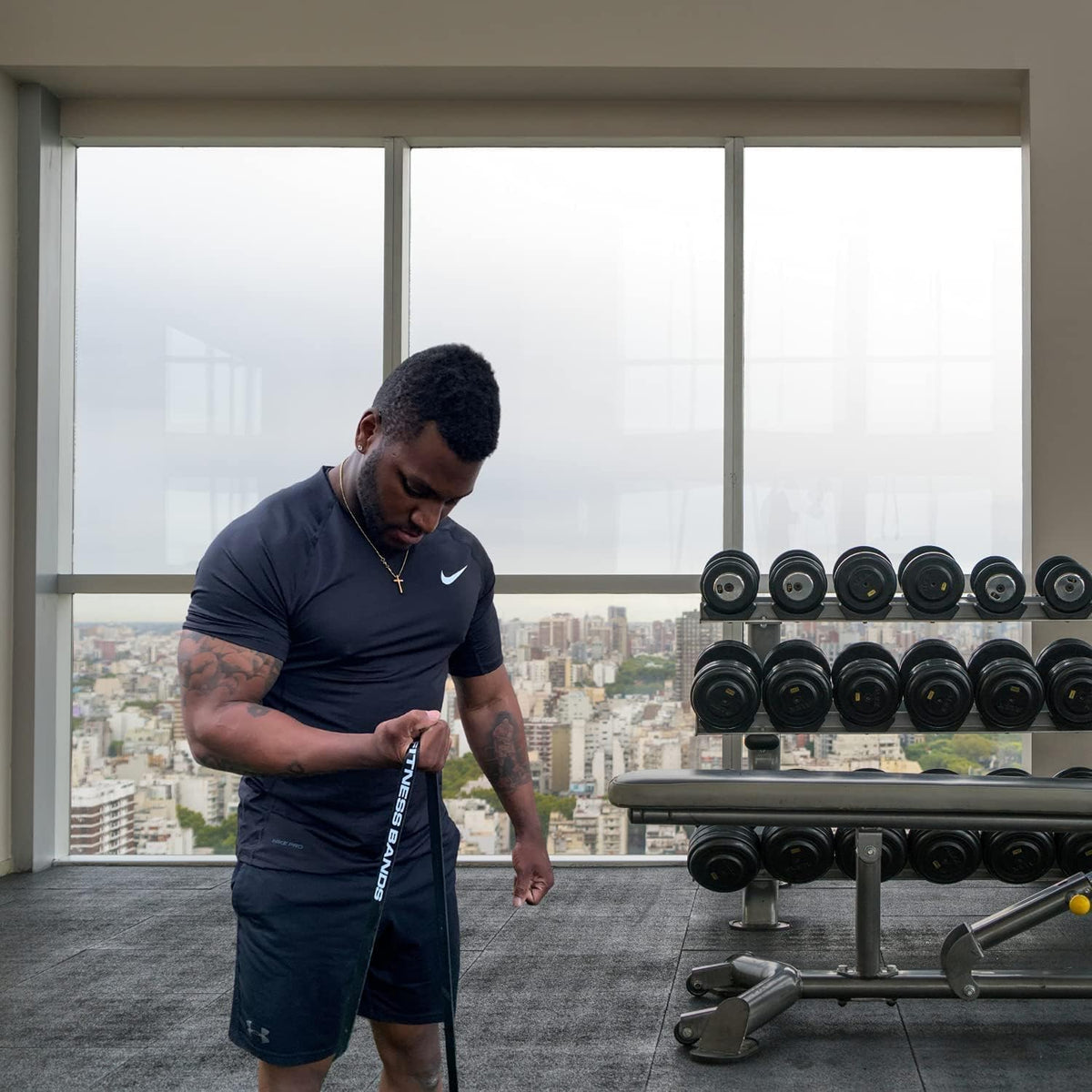 Pull Up Resistance Bands for Functional Fitness | 5-15 lbs Stretch Bands for Workouts