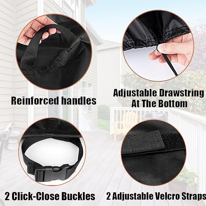 Smoker Cover, Heavy Duty Waterproof Outdoor Grill Electric Smoker Covers-Customized
