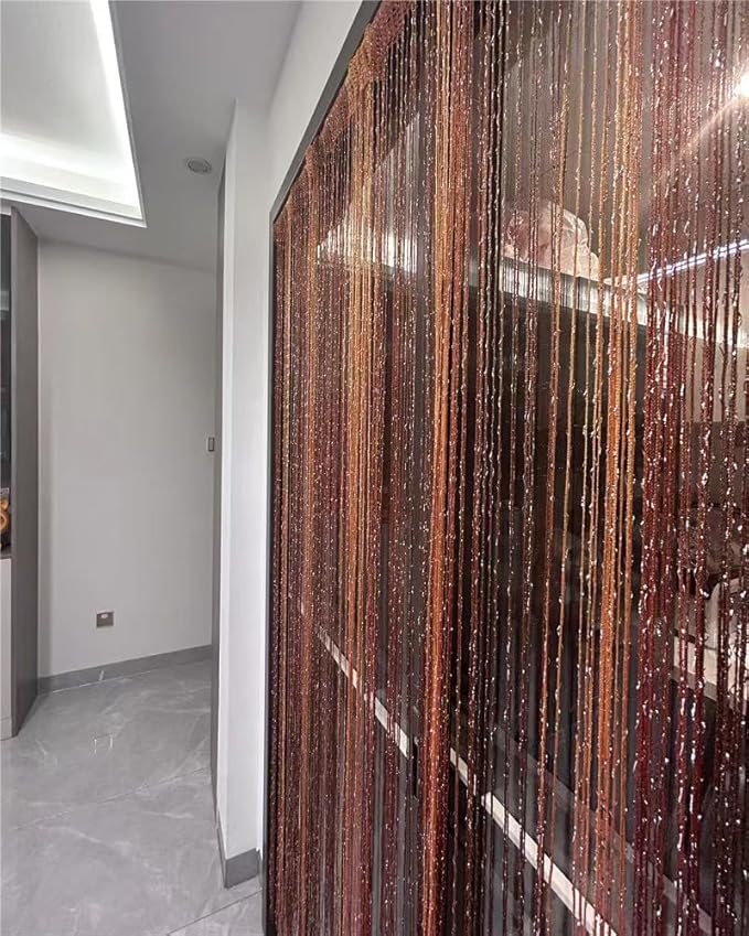 ave split Decorative Door String Curtain Wall Panel Fringe Window Room Divider