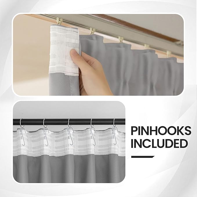 Extra Wide Blackout Curtains Room Separator