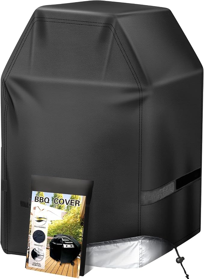 Aoretic Grill Cover, 40 inch BBQ Gas Grill Cover for Outdoor Grill, Charbroil Grill Cover Barbecue Waterproof, Anti-UV for Weber Char-Broil Monument, Dyna-glo Nexgrill Spun Polyester