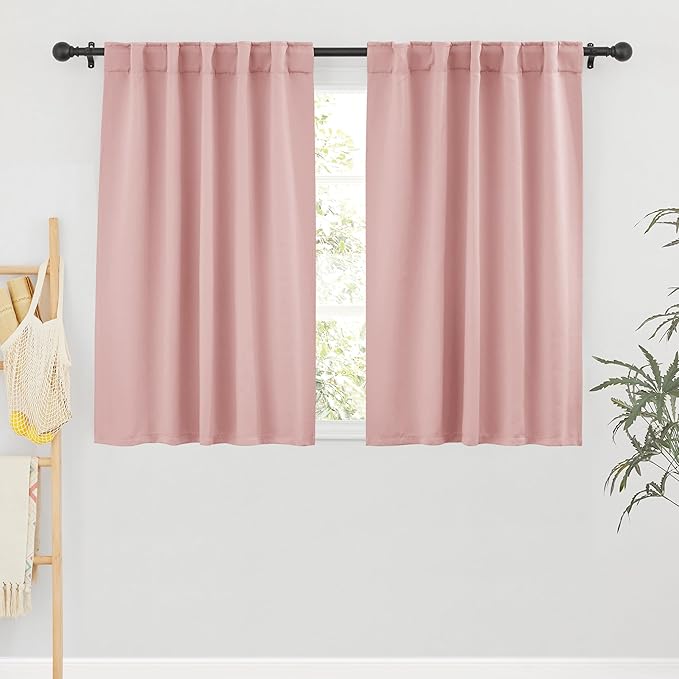RYB HOME Blackout Curtains for Bedroom, Window Shades Thermal Insulating
