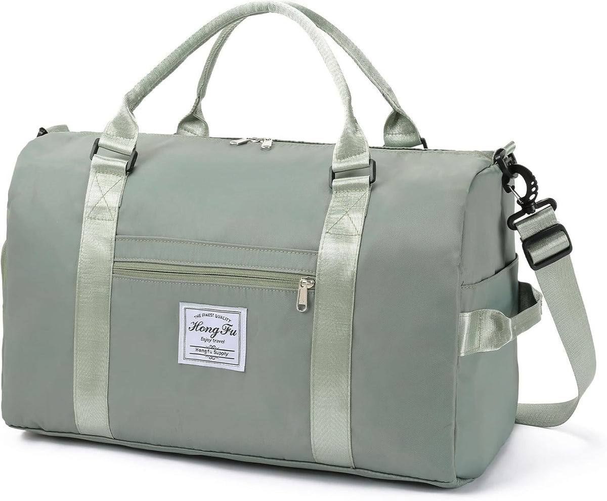Skiennix Gym Bag for Women - Sports Duffle with Wet Pocket & Shoe Compartment | Perfect for Travel & Weekender