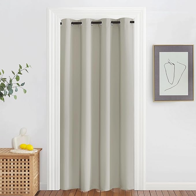 NICETOWN Room Darkening Bedroom Curtain 78 inches Long