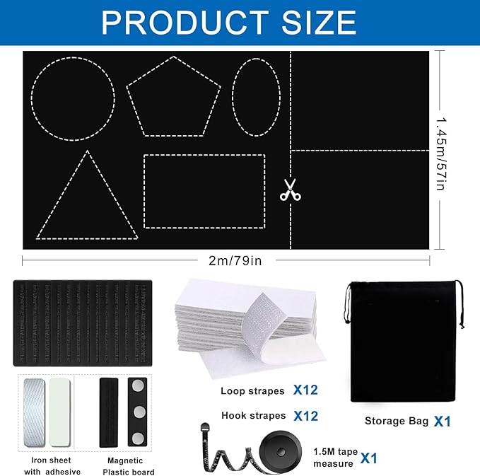 100% Blackout Curtain Window Cover