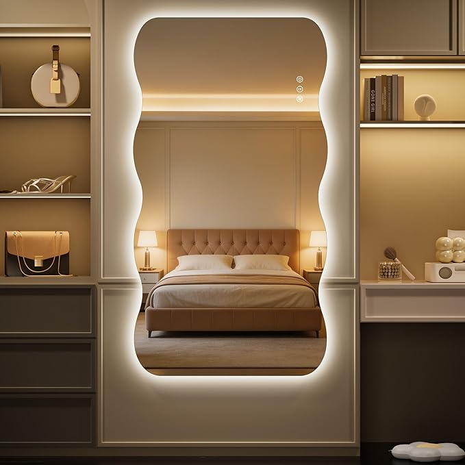 Hasipu Wavy Full Length Mirror