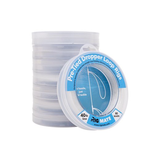 100 lb Pre-Tied Dropper Loop Rigs. Fishing Line Spool. Loops 18 Inches Apart with 5.5 Inch Loop Size. Perfect for Saltwater & Freshwater Fishing. Perfect for Snapper & Other Bottom Feeding Fish.