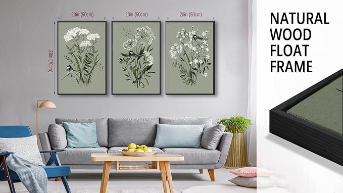 Vibrant Flowers Canvas Wall Art