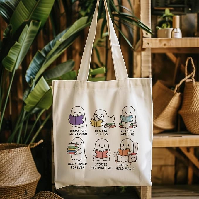 Canvas Bag for Women Grocery Shopping Travel Gym Weekender Vacation Womens Work Tote Bag Gifts