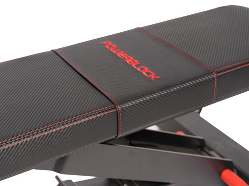 PowerBench 2.0 Adjustable Weight Bench, 7 Positions, Built-in Wheels & Handle, Innovative Equipment for Home & Commercial Gyms, Versatile Workout Bench