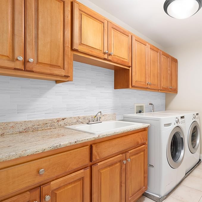 StyloVue 100 Pieces Peel and Stick Backsplash