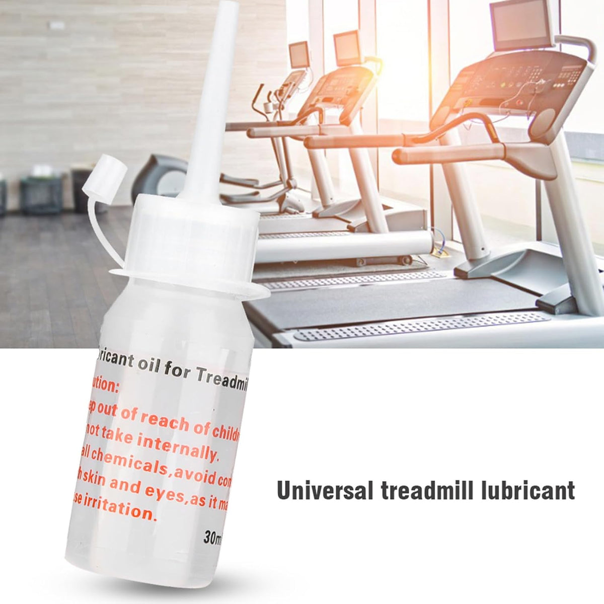 Skiennix Silicone Treadmill Lubricant - Easy Application 30ml | 3 Bottles Pack for Smooth Running