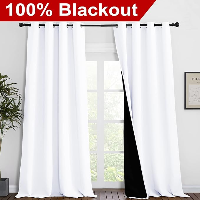 NICETOWN Full Shading Cold Blocking Curtains