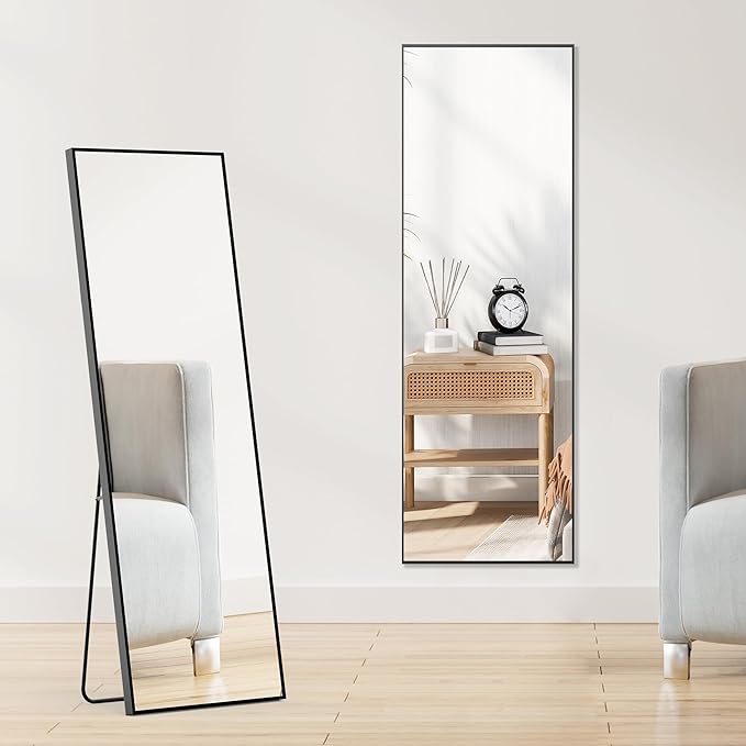 DUMOS Black Full Length Mirror