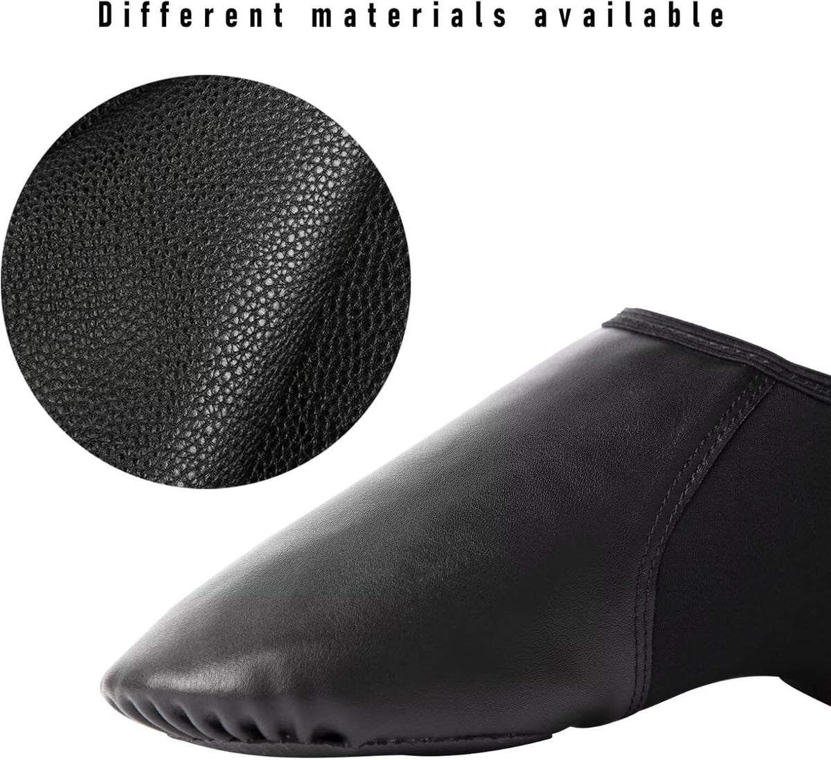 Skiennix Jazz Shoes - Soft Vegan Leather Dance Slippers for Kids | Toddler to Big Kid Sizes