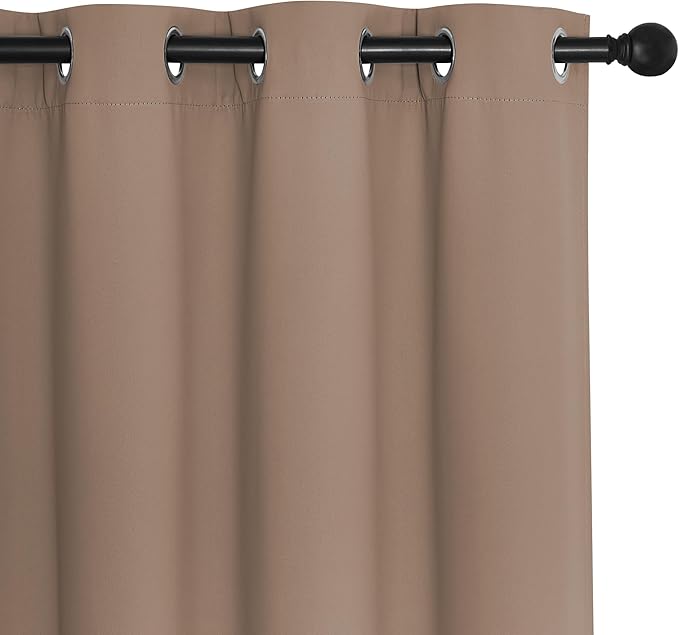 NICETOWN Room Darkening Short Curtain 54 inches Long