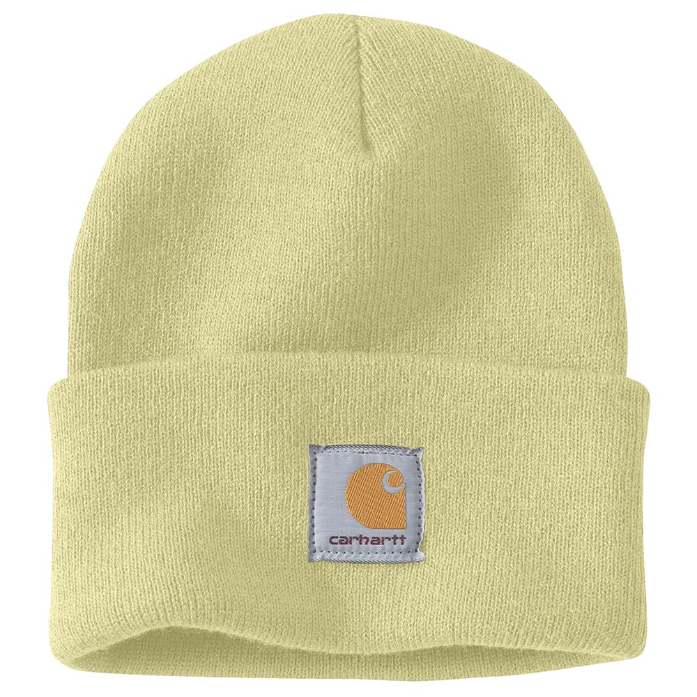 Carhartt Men's Knit Cuffed Beanie, Lemongrass, One Size