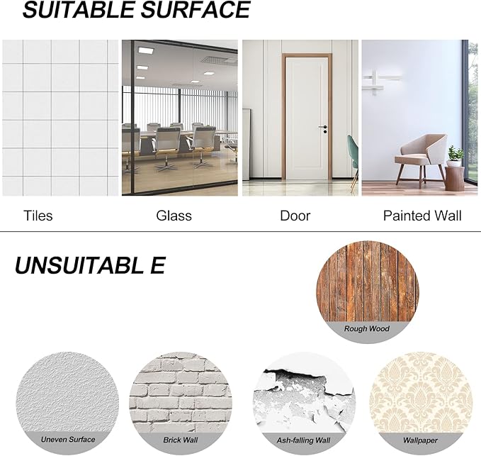 JEOYOO Full Length Wall Mirror Tiles, Frameless Full Body Mirror Tiles