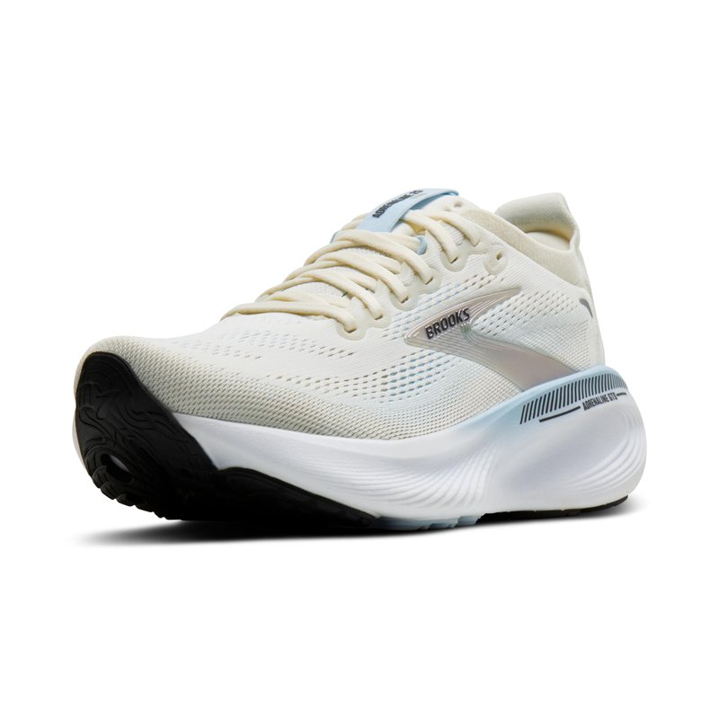 Brooks Women’s Adrenaline GTS 25 Supportive Running & Walking Shoe - Star White/Nantucket/Chrome - 7.5 Medium