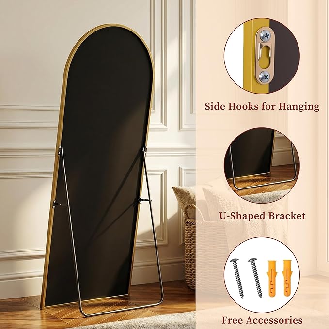Suidia 71"x32" Arched Full Length Mirror