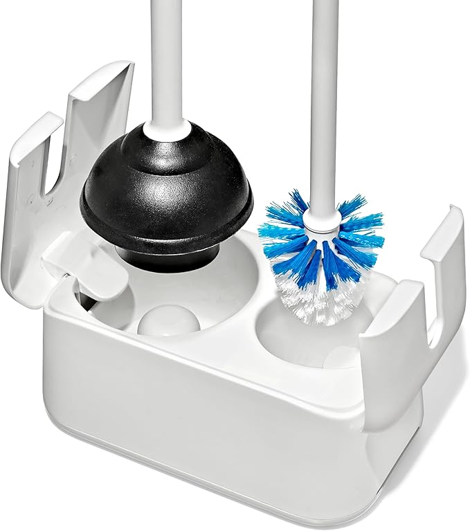OXO Good Grips Toilet Brush & Plunger Set