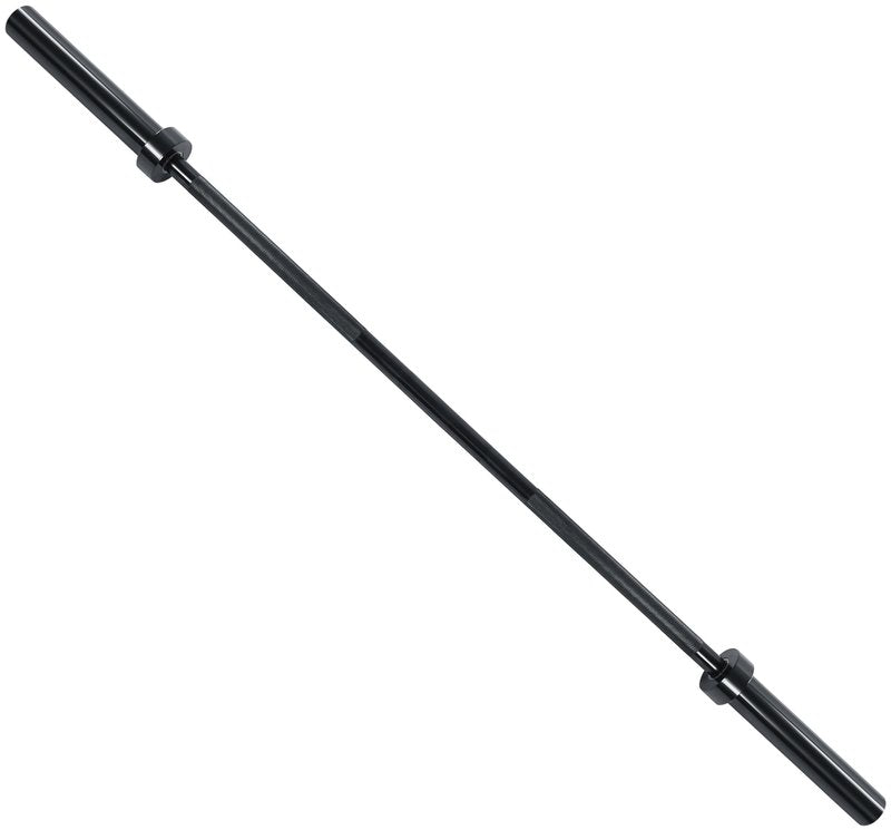 Signature Fitness Olympic Barbell Standard Weightlifting Barbell, NEW-2IN6FT-BLK