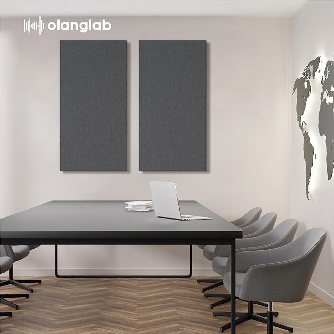 Olanglab Sound Acoustic Panels 2 Pack, Large Sound Proof Panels