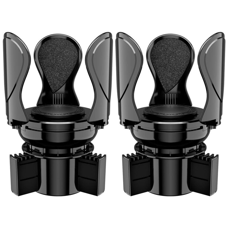 Car Cup Holder Expander, Cup Holder Extender Adapter with Expandable Arm and Adjustable Base, Compatible with Yeti Ramblers, Hydro Flasks, Stanley, Owala Most Coffee Mugs Bottles & Cups (CUP-2pack)