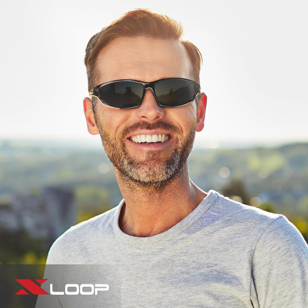 Polarized Sports Sunglasses for Men - UV400 Protection for Baseball, Running, Cycling & Golf