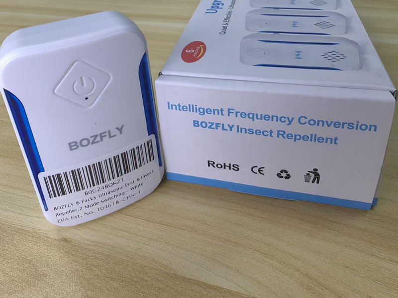 BOZFLY 6 Packs Ultrasonic Pest & Insect Repeller, Upgraded Indoor Ultrasonic Repellent for Mosquitoes, Roaches, Flies, Mouse, Geckos, Spiders, Electronic Plug in Pest Control, 2 Mode Switching, White