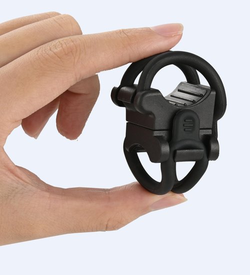 Universal Flashlight Bike Mount, Adjustable Clamp for Flashlight