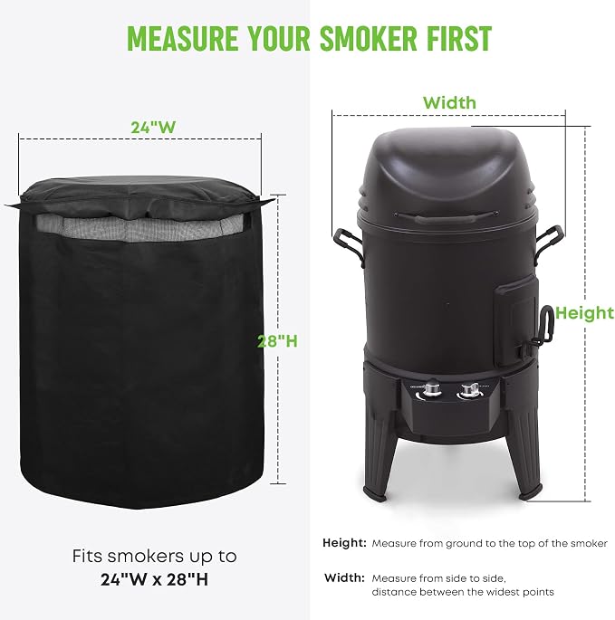 Stanbroil Cover for Char-Broil Big Easy Smoker Roaster & Grill, Waterproof, Heavy Duty Grill Cover Fit for Charbroil Model 12101550