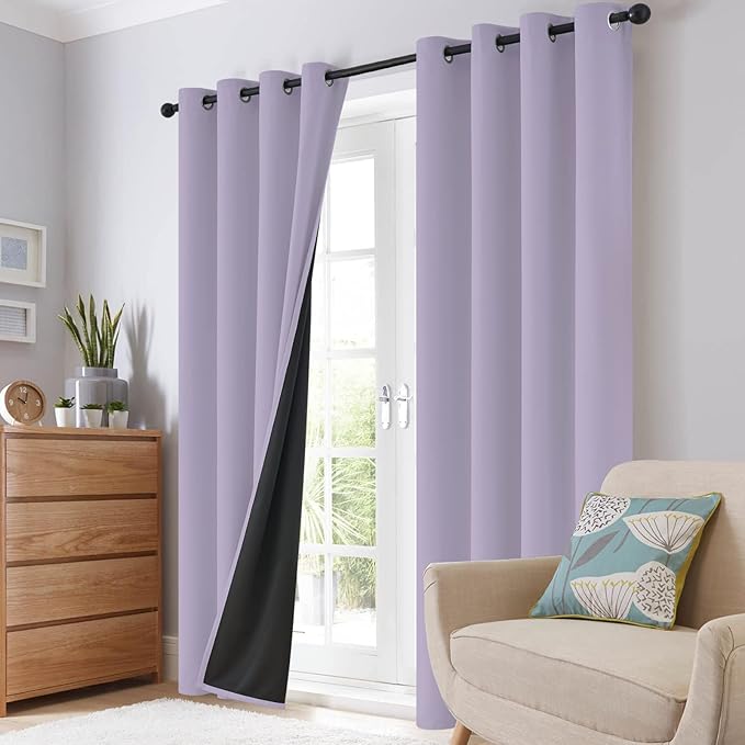 SimpleHome 100% Blackout Curtains