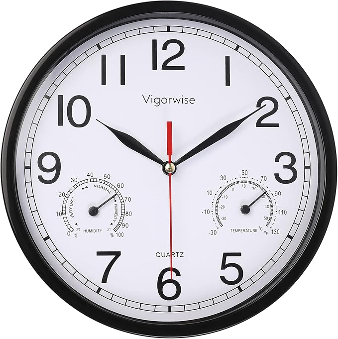 Wall Clock, Sweep Silent Movement Accurate Clocks