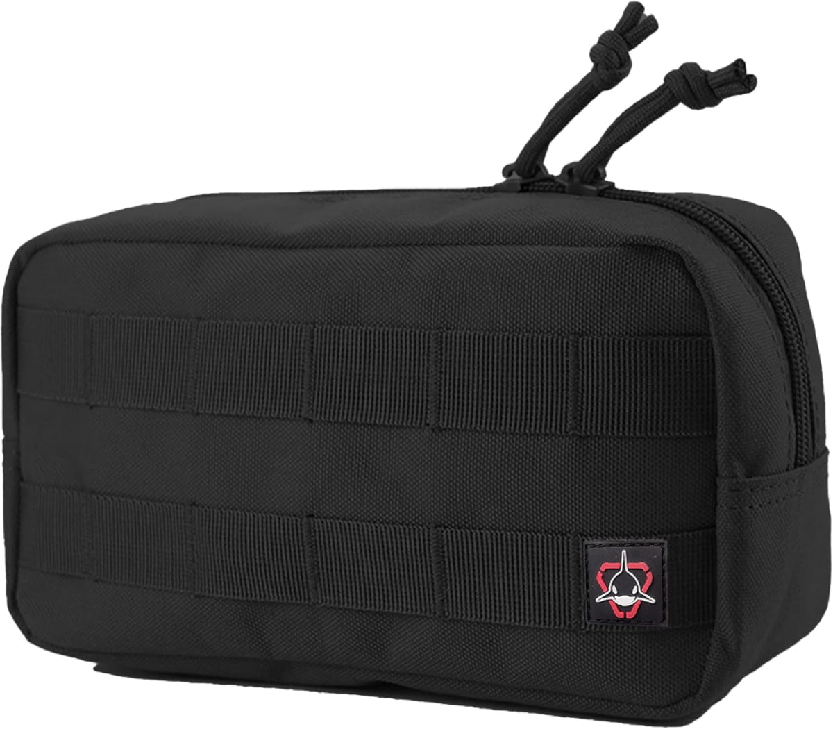 Orca Tactical Multi-Purpose Molle Admin Pouch - Horizontal Zippered Utility EDC Waist Bag Organizer