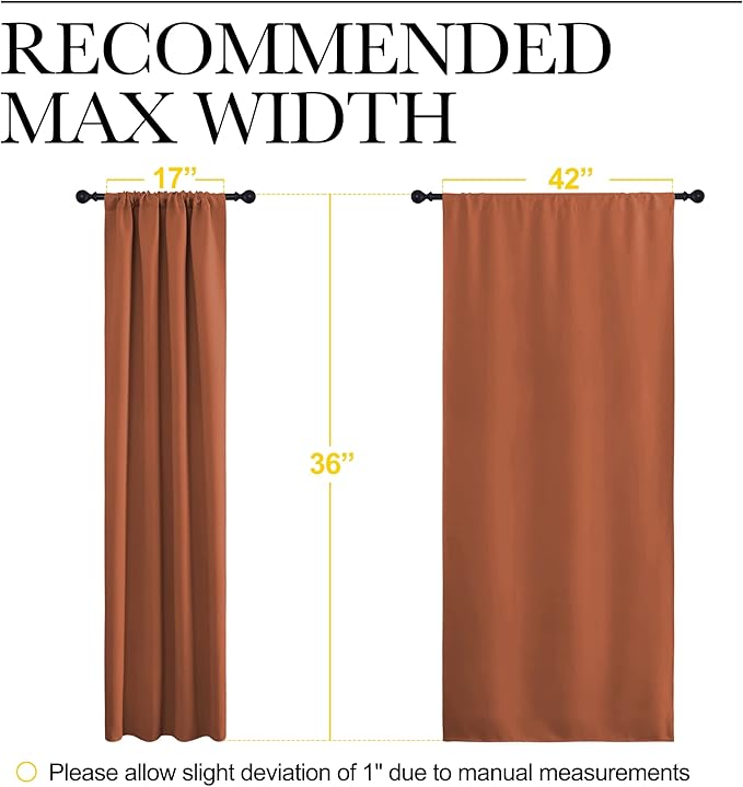 NICETOWN Blackout Curtains and Drapes