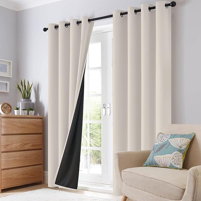 SimpleHome 100% Blackout Curtains