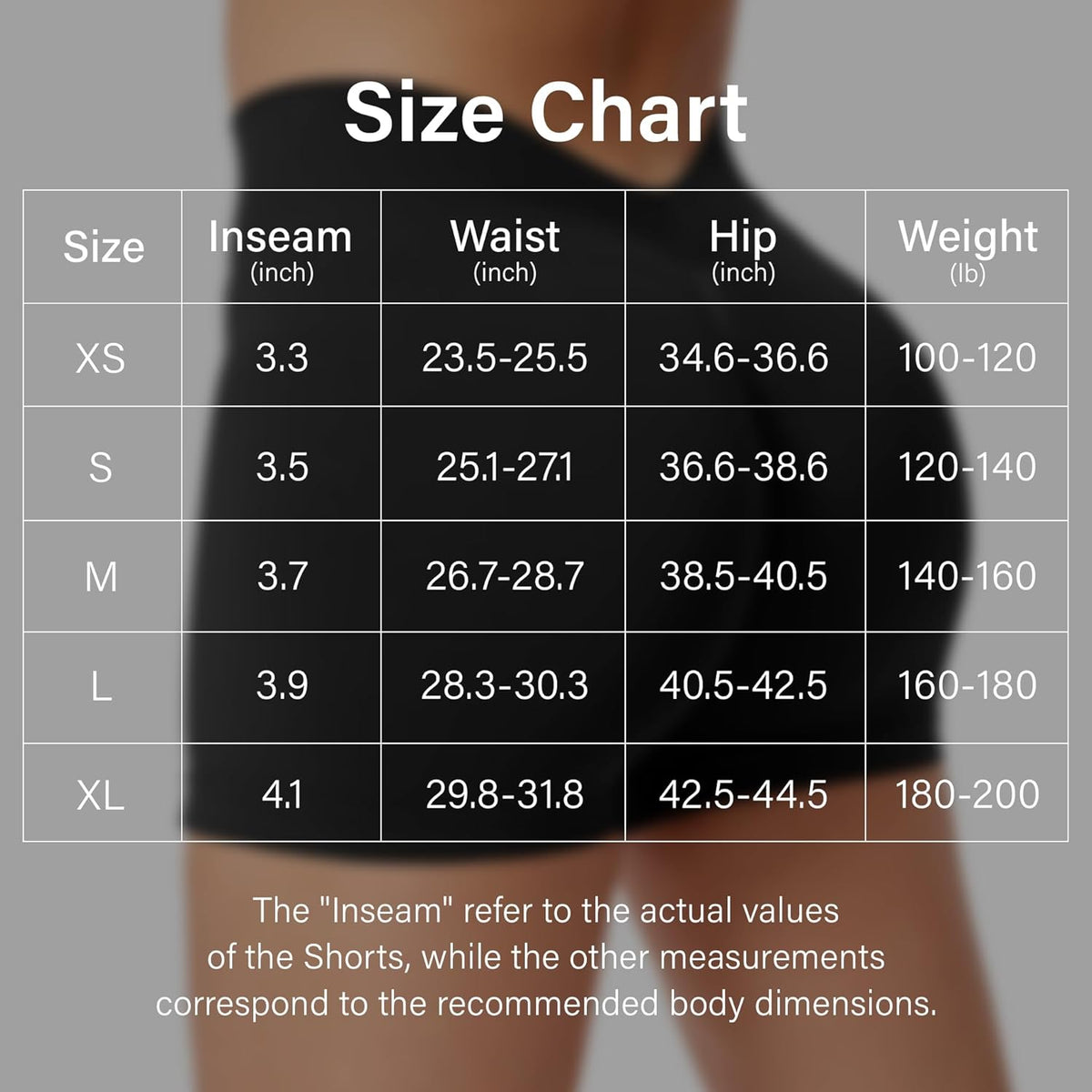YEOREO Women's High Waisted Scrunch Shorts - V Back Gym Butt Lifting Seamless Design
