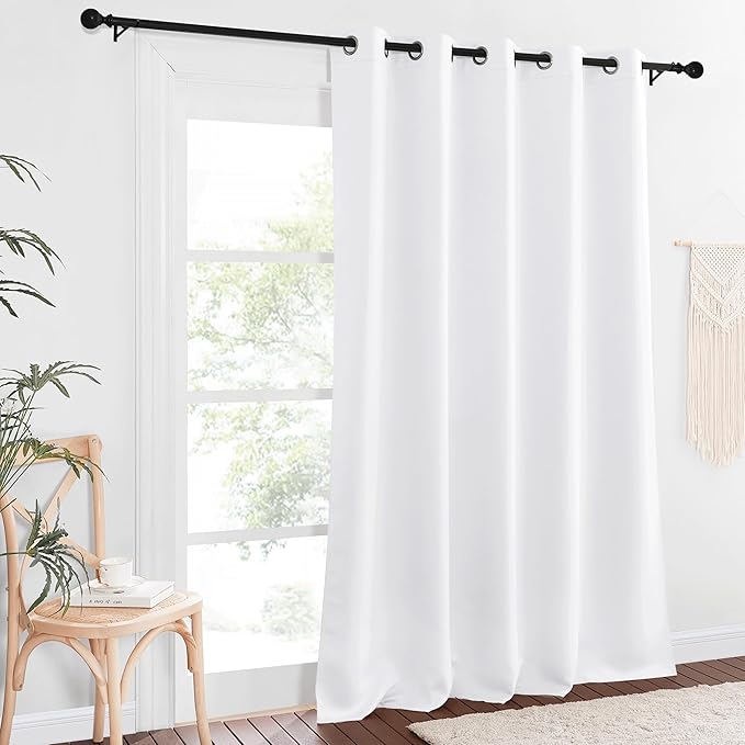 NICETOWN Patio Blackout Curtain Panels