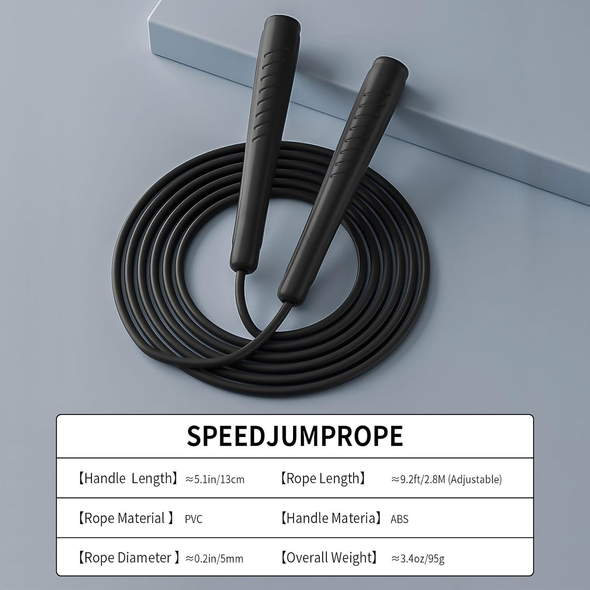 Skiennix Adjustable Kids Jump Rope - Durable ABS Handles & PVC Rope | Perfect for Children & Toddlers