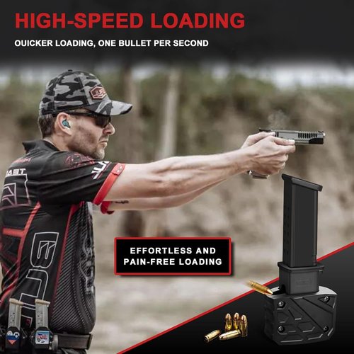 Glock Magazine Speed Loader - Essential Accessories for Glock 9mm/.40 S&W | Fast Loading & Portable