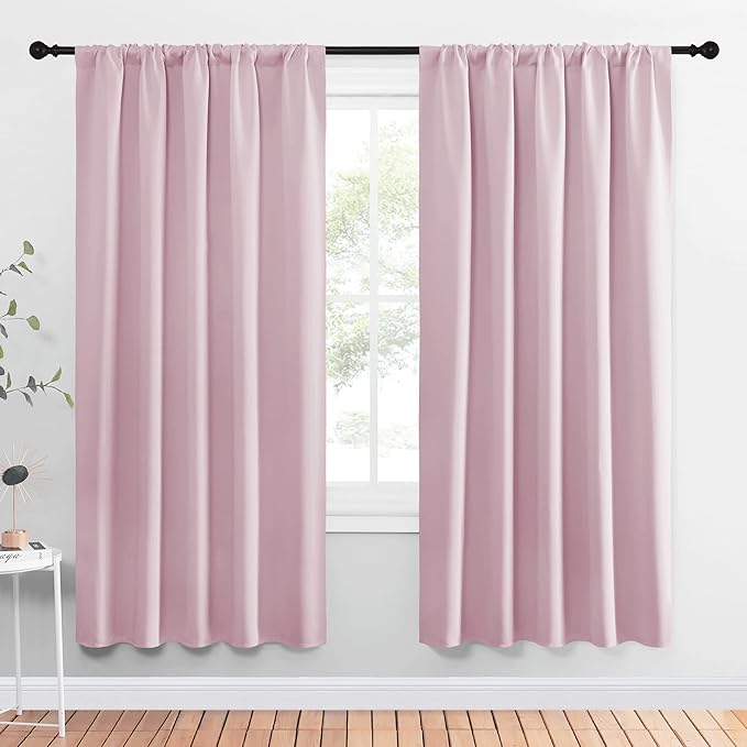 NICETOWN Blackout Curtains for Girls Room