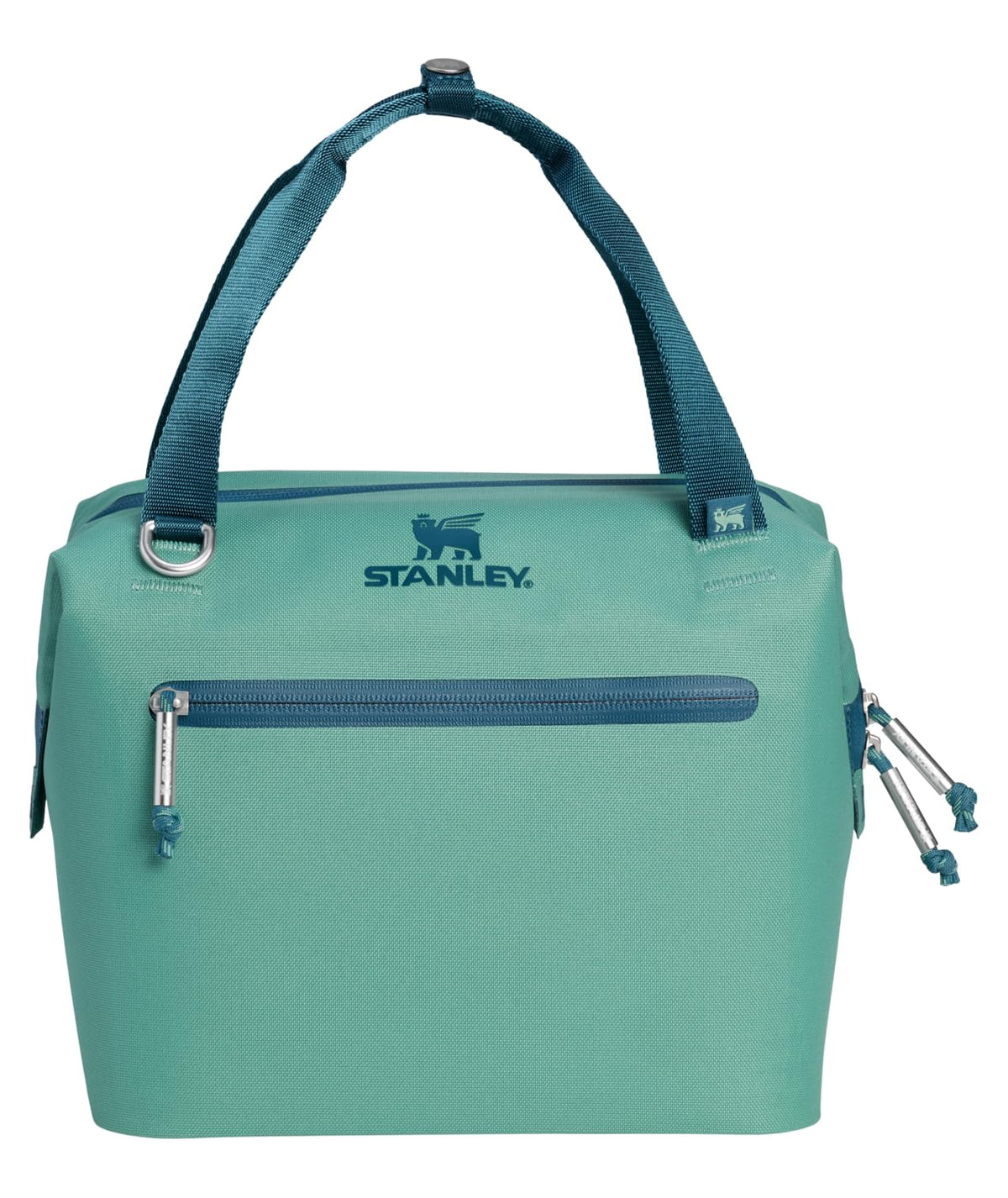 Stanley All Day Julienne Mini Soft Cooler Bag and Lunch Box 7.4 Quarts | 10 Can Cooler with Handles and Strap | Stays Cold for Hours | Insulated Travel Bag with Zipper | BPA-Free | Spring Green