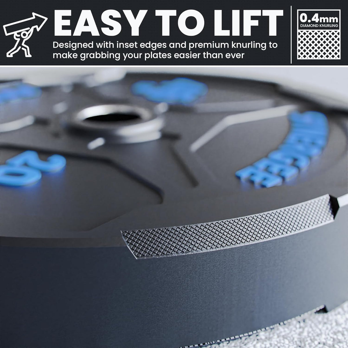 Synergee Bumper Plates – Durable Olympic Weight Plates, Low-Bounce Rubber for Strength Training, Powerlifting, and Functional Workouts.