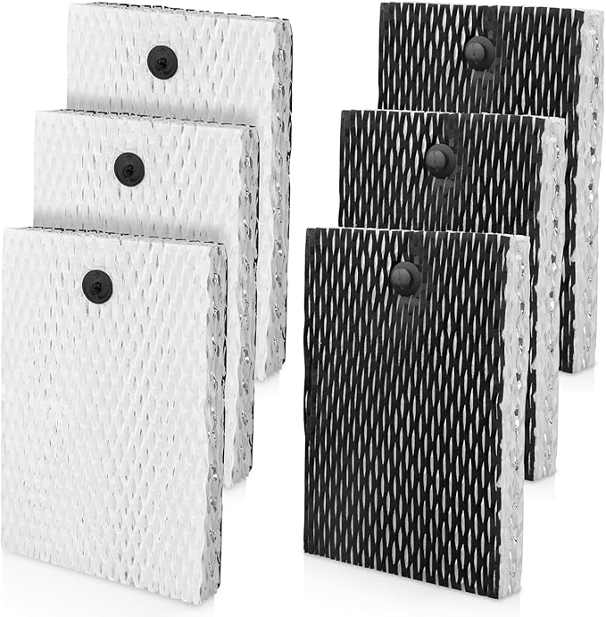 6 Pack HWF100 Humidifier Filter E Compatible with Holmes HM630, SCM630, BCM646, HM7808, SCM7808, BCM7205, HCM730, BCM7305, HCM729G