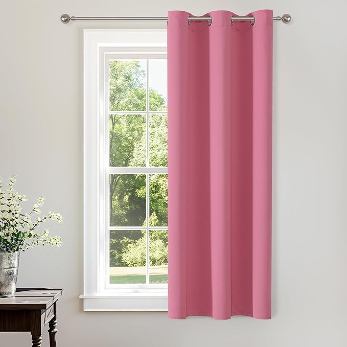 ChrisDowa Blackout Curtains 45 Inches Long