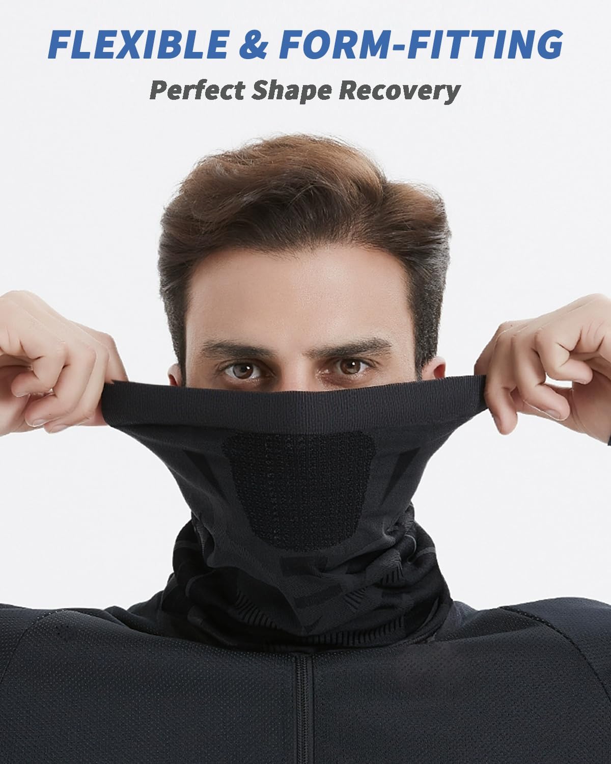 Skiennix Winter Neck Gaiter | Windproof Face Cover Scarf for Men & Women - Cold Weather Sports
